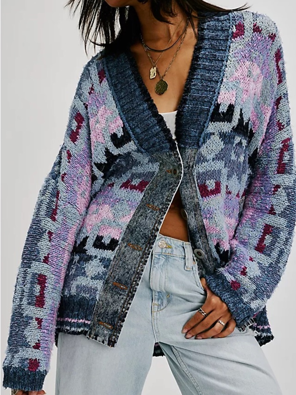 NWT Free People Bluebell Cardigan